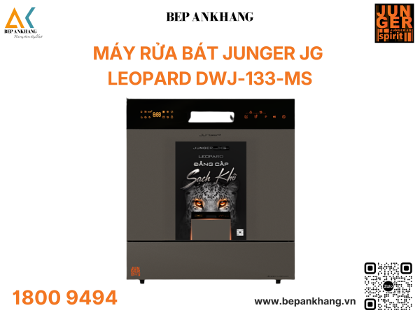 Máy rửa bát Junger JG Leopard DWJ-133-MS